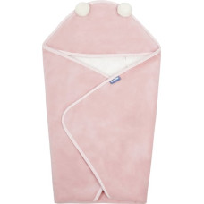 Sensillo CARRY COT SWADDLE PLUSH BLANKET RAM 75X75 PINK