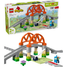 Lego Duplo Town Train Bridge And Tracks Expansion Set 10426