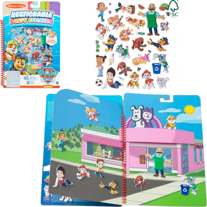 PSI PATROL ZATOKA PRZYGÓD NAKLEJKI WIELO