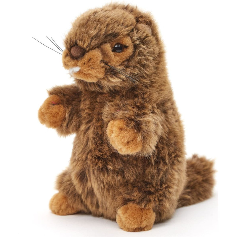 Uni-Toys Plush toy Beaver with sound, 18 cm