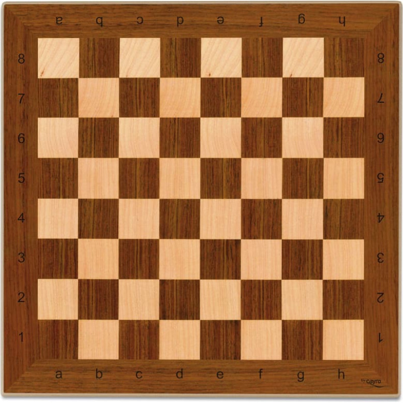 Cayro Chess board (wooden) 33x33 cm