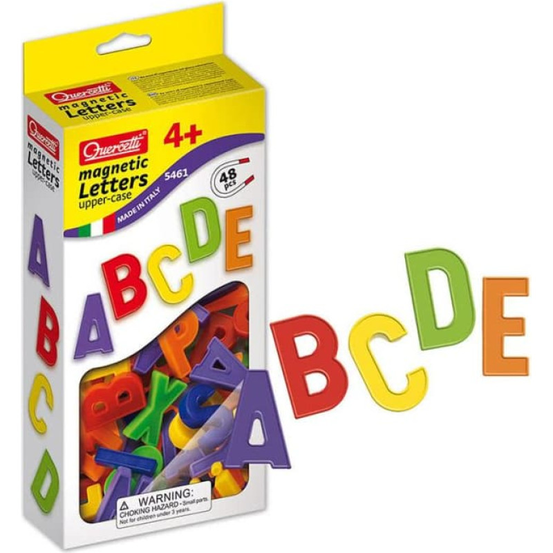 Quercetti Magnetic letters, capital 4+ y