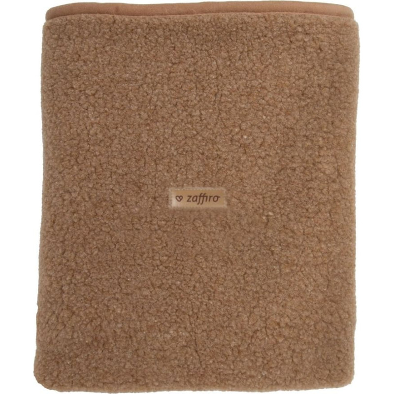 Wool blanket Nevada 100x150cm brown