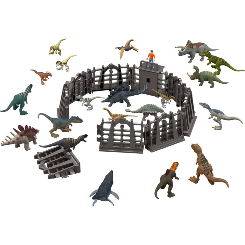 MIX Mattel JBG37 Kalendarz Adwentowy Jurassic World
