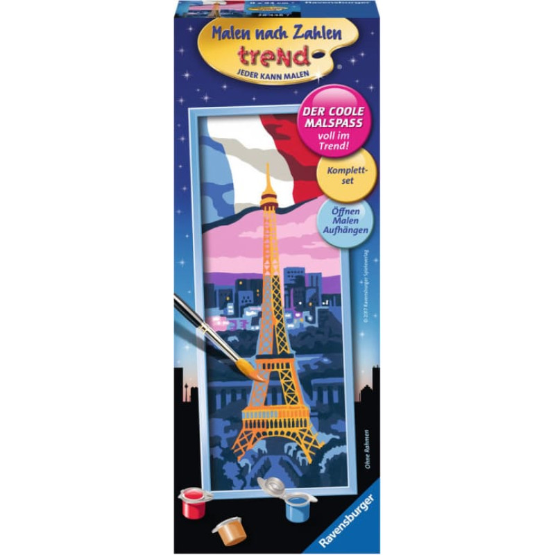 Ravensburger Paint by numbers Eiffel Tower