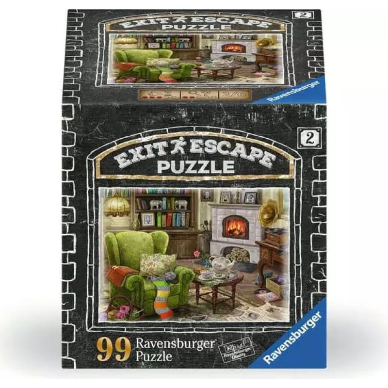 Ravensburger Puzzle Escape 99 The Living Room 12+