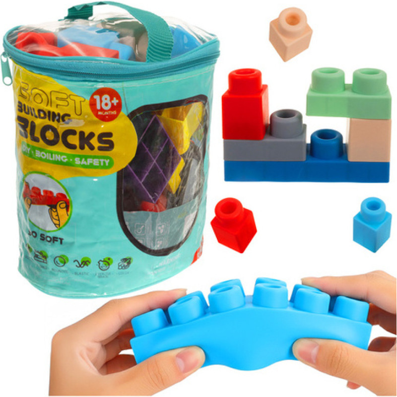 Isoxis Gumijas kluču komplekts 30 el. 26576
