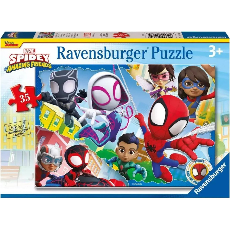 Ravensburger Puzzle 35 pcs Go Spidey and Friends