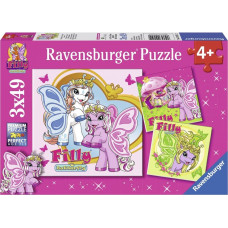 Ravensburger Puzzle 3x49 pcs Filly