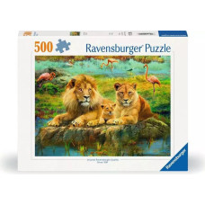 Ravensburger Puzzle 500 Lions in the Savanna