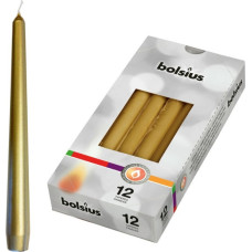 Bolsius Galda svece 1gab. 245/24mm zelta