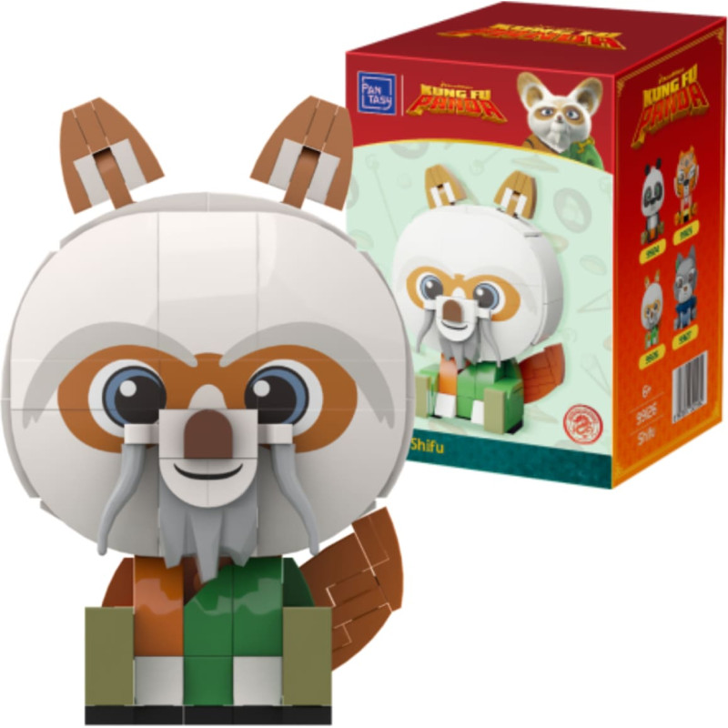 Pantasy klotsikomplekt Kung Fu Panda istuva beebi sari – Meister Shifu 141 tk