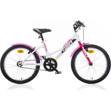 Dino Bikes Children's bicycle 20" ''420 SPORT'', white/pink, 6 speed