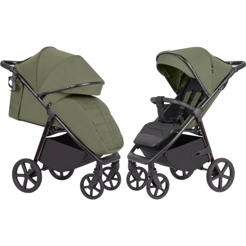 Carrello Baby Lapsevanker Bravo plus CRL-5515 Midnight Green