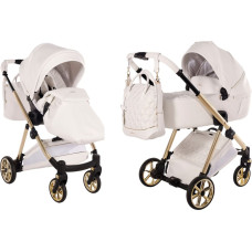 Junama Universaalne lapsevanker 2 in 1 Ellegante Art Deco 04 White