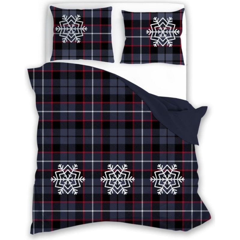 POŚCIEL KPL.NORDIC 007 220X200+2X70X80 BAW.