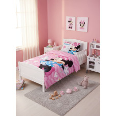 POŚCIEL KPL. MINNIE 001W 100x135+40x60 BAWEŁNA