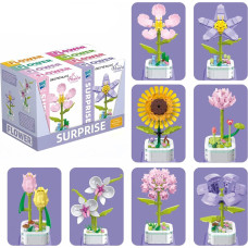 KLOCKI KWIATY MIX WZORÓW