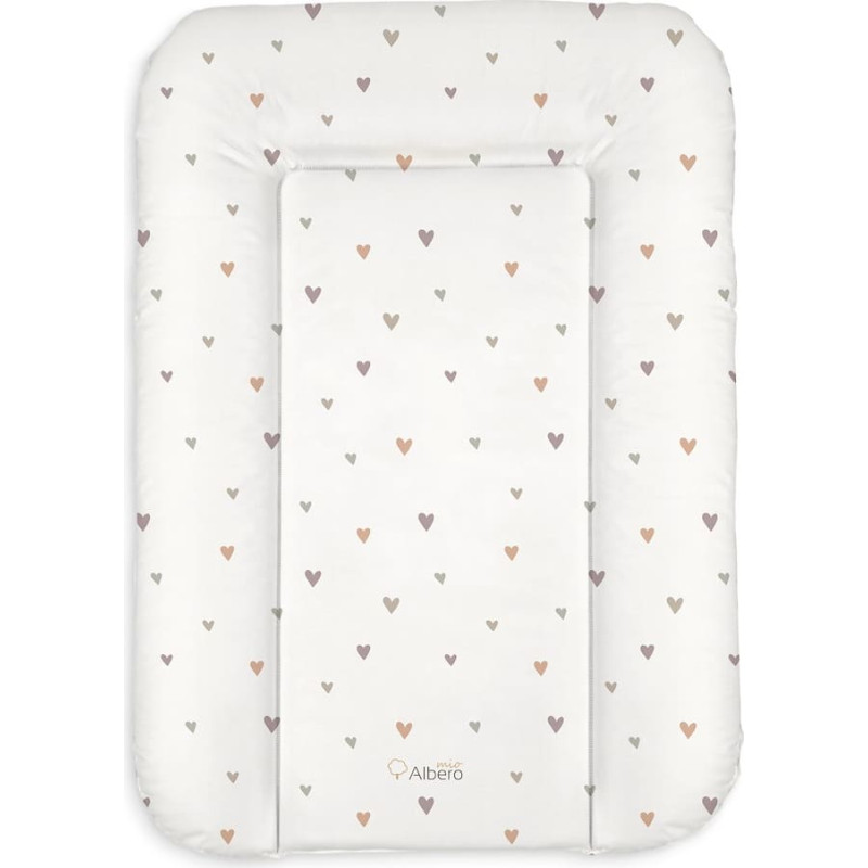 Albero Mio Mata do przewijania niemowląt (wł&oacute;knina) 70x50 CMP1 Mini Hearts