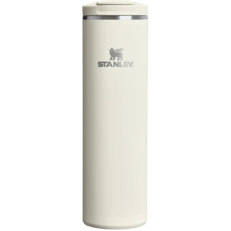 Stanley Termokrūze The Transit Fliptop Mug 0,59L glancētā krēmkrāsā