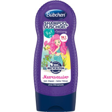 Bubchen 18000790 Shower foam, shampoo and conditioner 3 in 1 &ldquo;Little Mermaid&rdquo;, 230 ml
