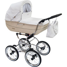 Baby Fashion RENEE Universal stroller 2in1, R-3 white-beige