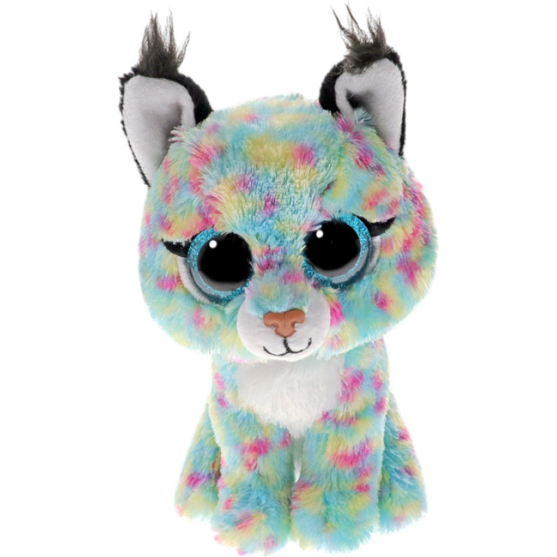 TY Beanie Boos värviline ilves Lynx 15 cm