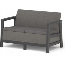 Keter Dārza dīvāns divvietīgs Scandi Linea 2 Seater Sofa pelēks