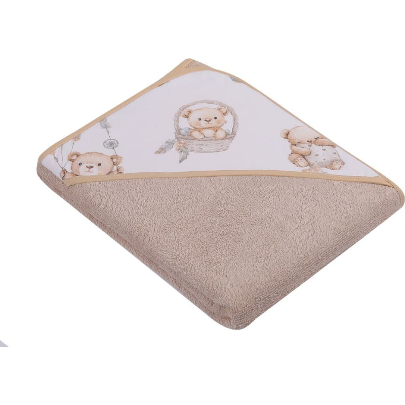Duet Baby Bathing cover - 417 - TERRY - FROTTE - size 100x100 - BEIGE