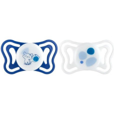 Chicco 186068 PHYSIOFORMA LIGHT SILVER PATTERN 16-36M 2PCS BLUE