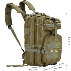 Springos Seljakott, 38 l, roheline &mdash; CS0066