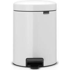 BRABANTIA Pedaaliga prügikast NewIcon, 5 l, White 112065