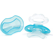 Babyono silicone teether for babies blue 1008/01