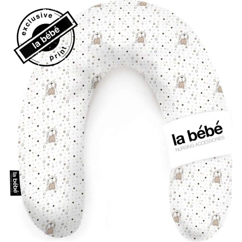 La Bebe ™ Rich Maternity Pillow 30x104 Art.68297 Bunnies pakaviņš mazuļa barošanai / gulēšanai / pakaviņš grūtniecēm 30x104 cm