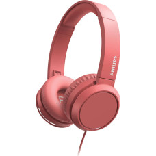 PHILIPS Juhtmega On-Ear kõrvaklapid, red TAH4105RD/00