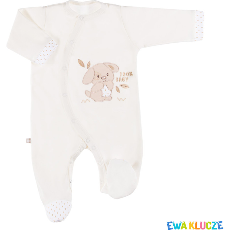 Ubranka EWA 852526 NEWBORN Pajac ecru 50