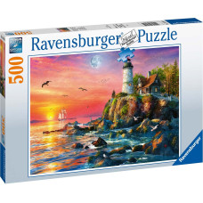 Ravensburger Puzzle Lighthouse at Sunset 500pc 16581