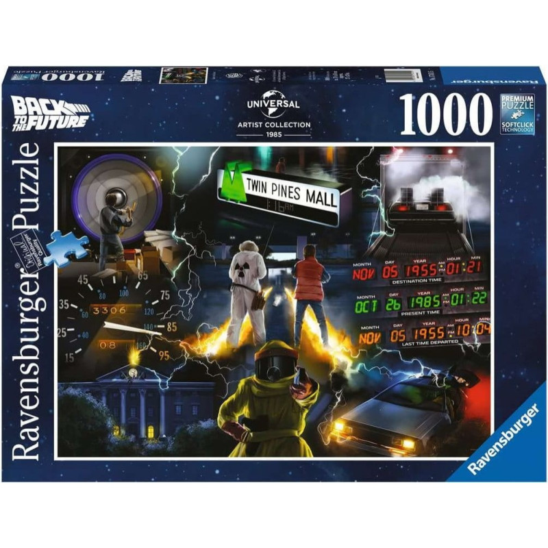 Ravensburger Puzzle Back to the Future 1000pc 17451