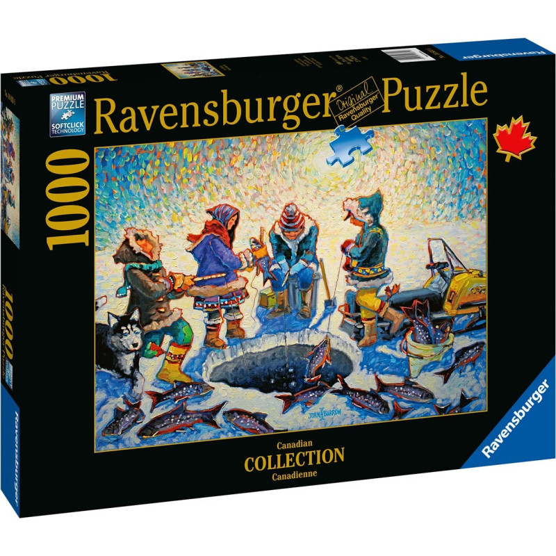 Ravensburger puzzle Ice Fishing 1000p 16831