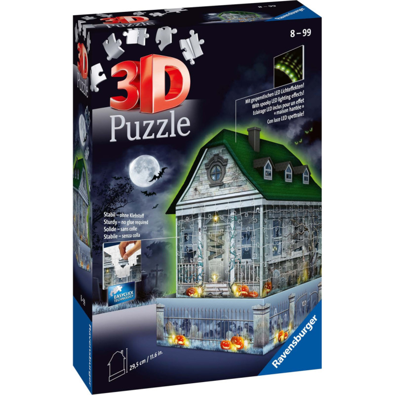 Ravensburger 3D Puzzle Haunted House 3D 216p 11254