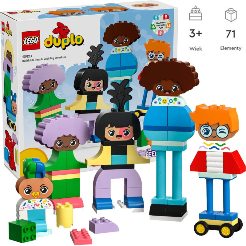 Lego Duplo Buildable People with Big Emotions 10423