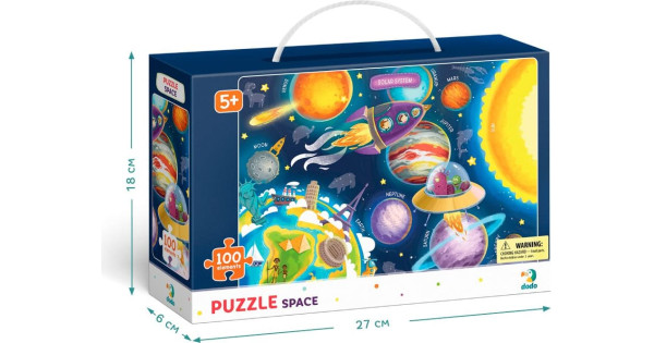 Addo Puzzle Dodo Educational puzzle Puzzle Space 100 pcs
