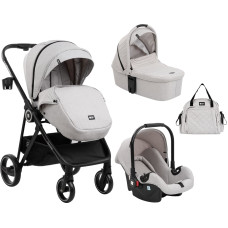 Stroller 3in1 with carrycot Gianni Grey