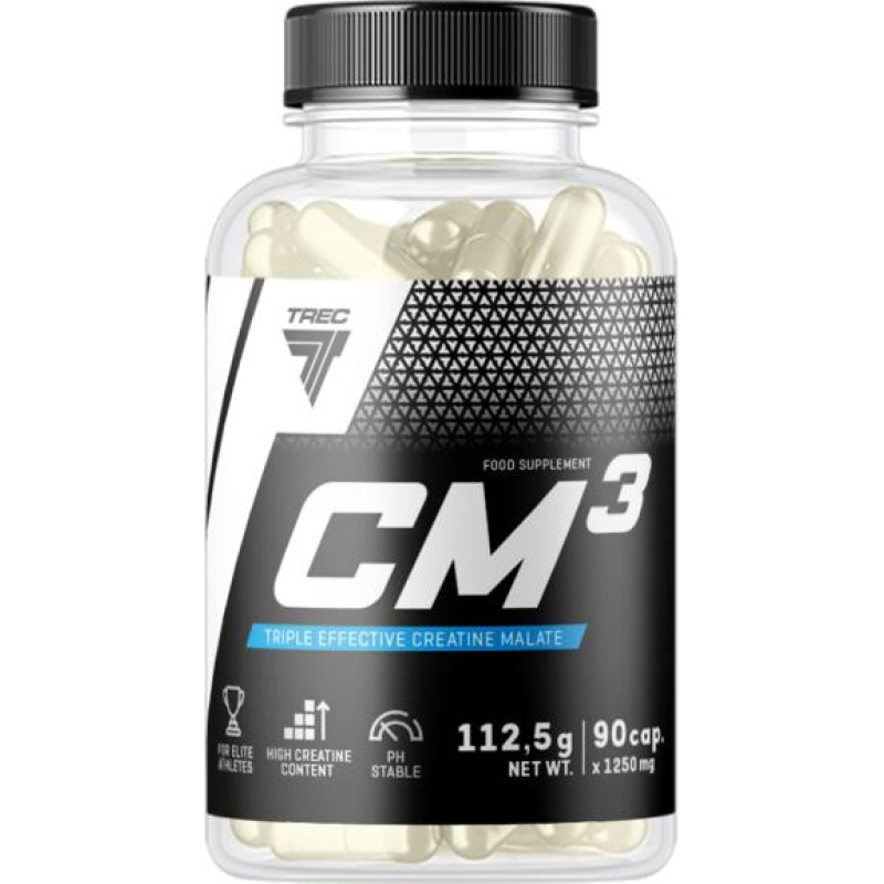 Trec Kreatiini kompleks TREC CM3 90 kapslit