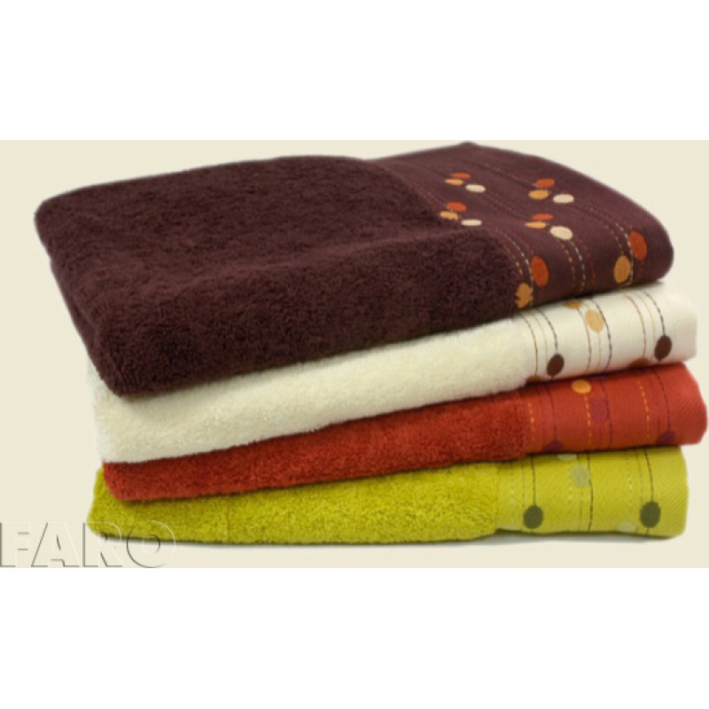 TOWEL MONTANA 50X90 TERRY BROWN 500G. ART.249264001001