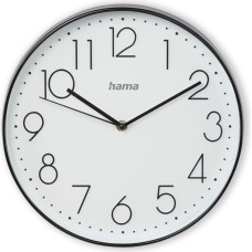 Hama 00186389 Elegance Wall Clock Black/White