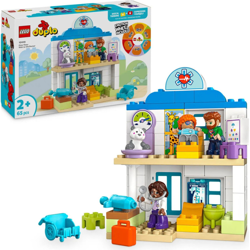 Lego Duplo Town Pierwszy Raz: Wizyta U Lekarza 10449