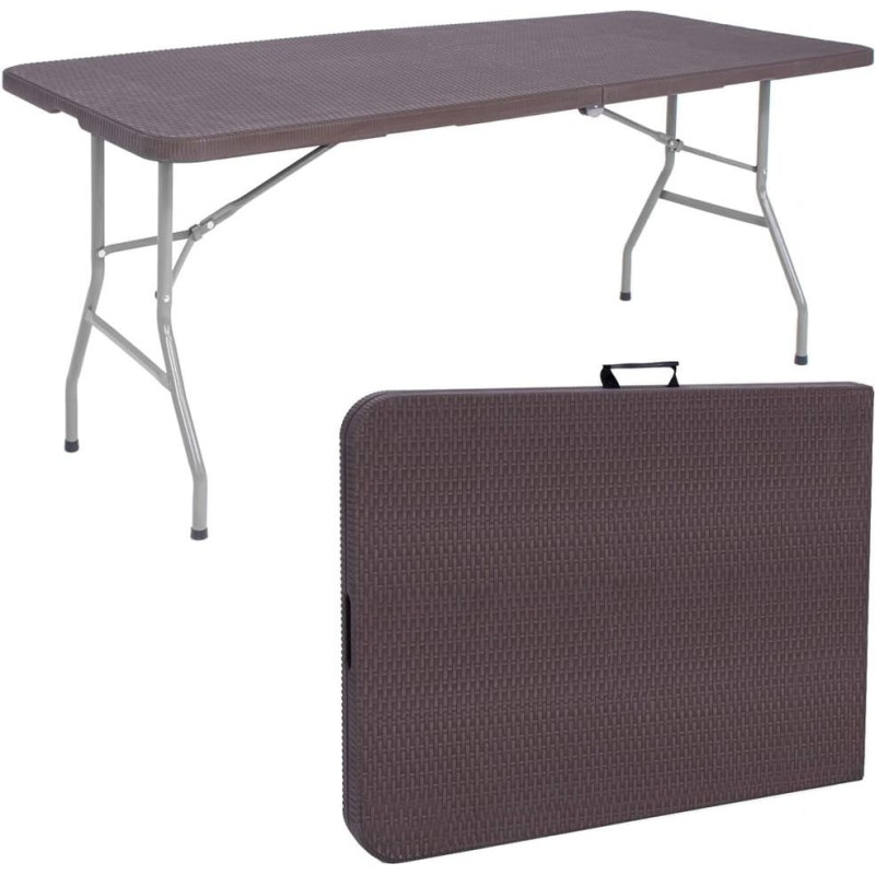 Springos Kokkupandav laud Springos GF0055 180cm pruun