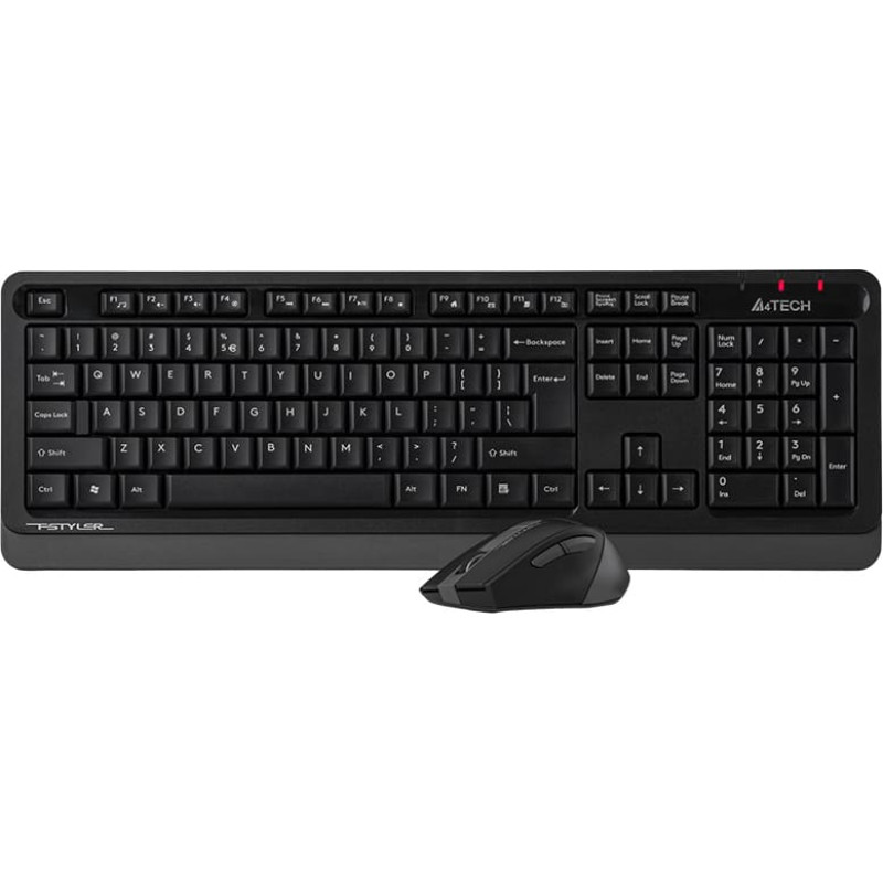 A4Tech 47478 FStyler 2,4G FG1035 RF Nano Grey Set