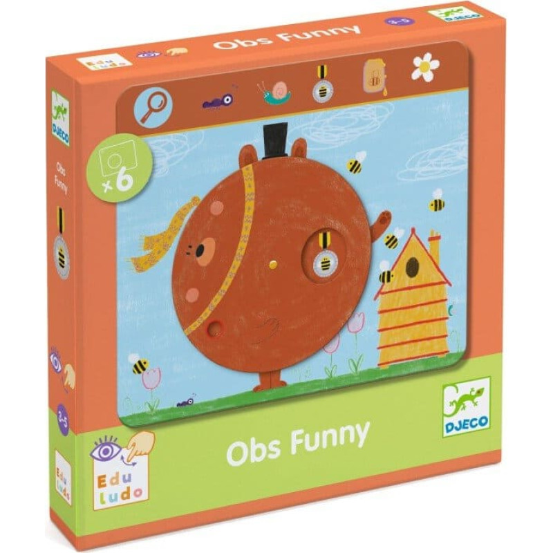 Djeco &Otilde;ppem&auml;ng - Eduludo - L&otilde;bus vaatlus